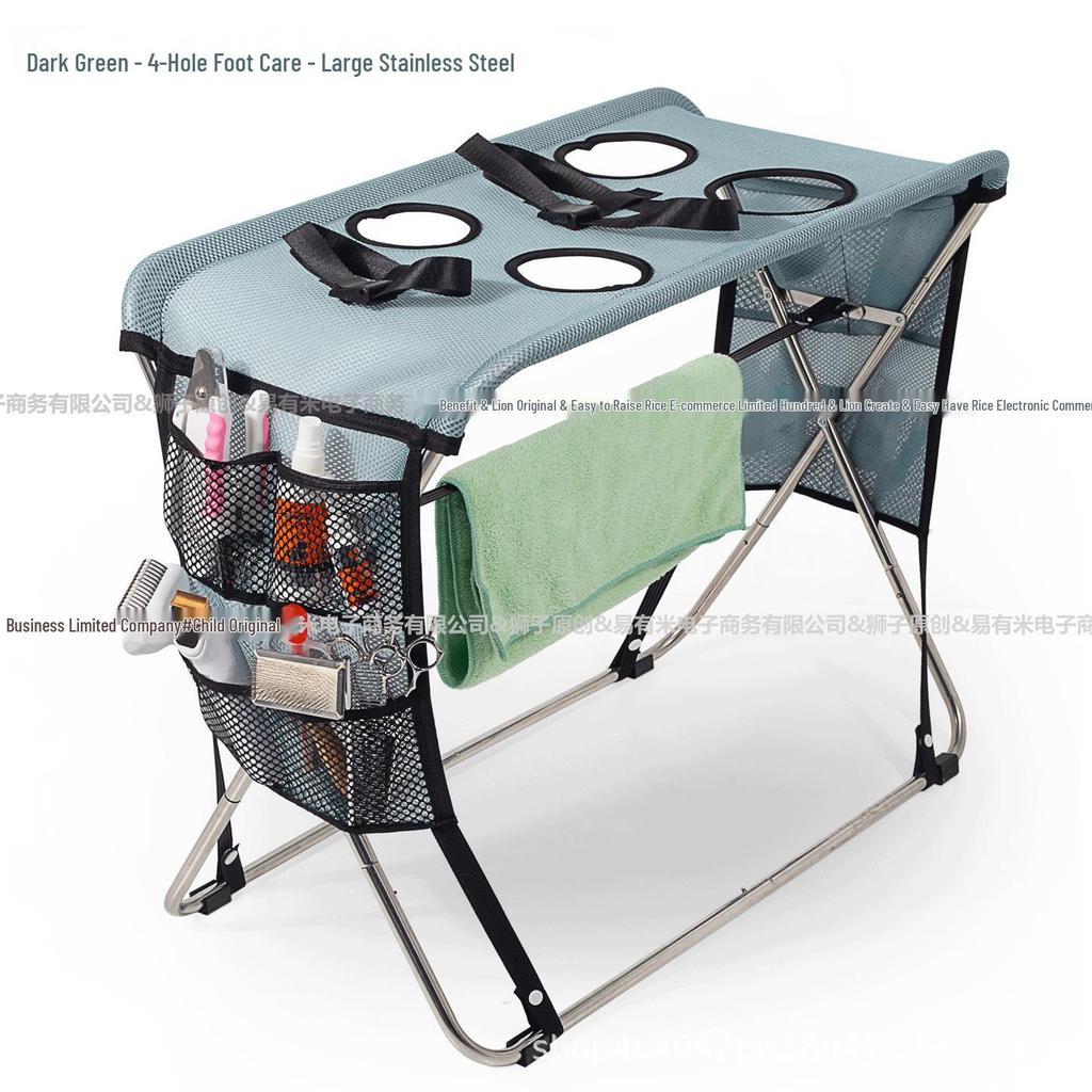 Foldable Heavy Duty Stainless Steel Pet Grooming and Bathing Table
