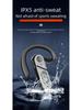 V28 Bone Conduction Wireless Headset: Large Battery, Digital Display, Voice Control, Not In-ear, Ideal for Sports & Business.