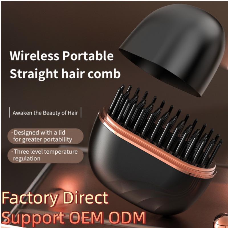 In-Stock Wireless Dual-Use Straightener & Curler: Lazy Person s Comb