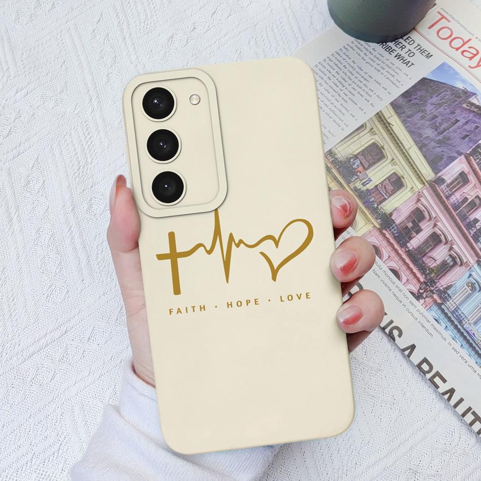 For Samsung S23 Ultra Plus FE Phone Cases Fashion Camera Protection Original Soft Liquid Silicone Cover For Samsung S 23 Shell