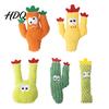 Lightweight Cat Toy Catnip Cactus Toy Stuffed Chew Soft Long-lasting Plush Kitten Kicker for Indoor Cats Biting Kicking Interactive