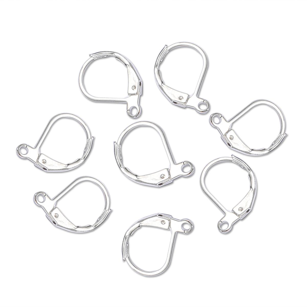 

10 шт./пакет, медные гипоаллергенные розовые золотые французские серьги-крючки, проволочные застежки для ушей, основа для изготовления ювелирных изделий своими руками серебряный