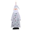 Christmas Felt Advent Calendar Wall Hanging Santa Advent Calendar with Pockets 24 Days Kids Toys For Children Christmas Gift