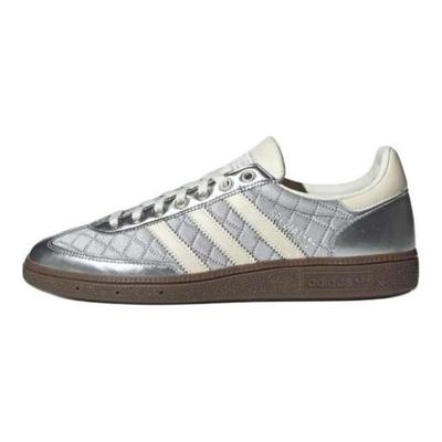 Handball Spezial Argento Metallizzato Bianco Summit Gomma Sneakers Unisex Bianco Crema KJ0853