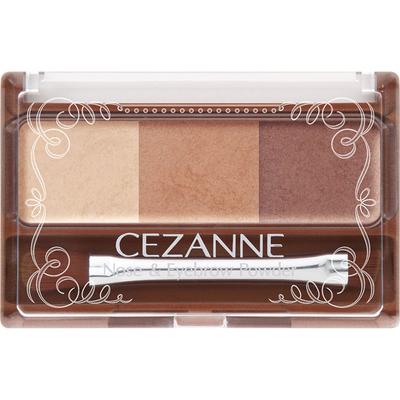 Sezanne Puder do brwi i nosa 02 Naturalny 3g Makijaż oczu Brwi Użyj następującego: - Cień nosa: od górnej części brwi do mostka