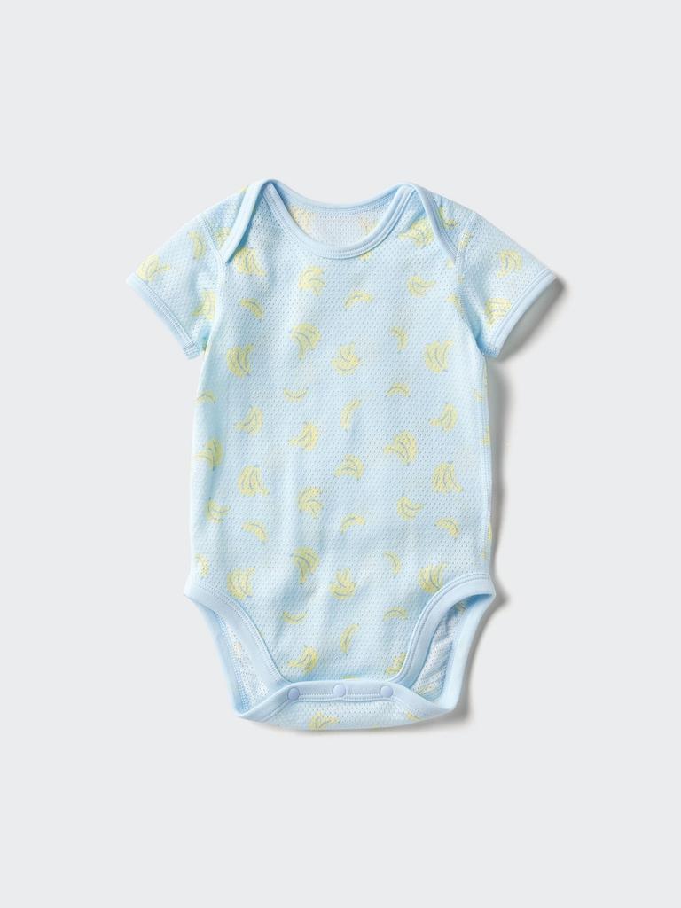 Uniqlo Japan Cotton Mesh Bodysuit