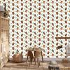 Owl Wallpaper White and Light Gray for Living Room and Bedroom 50x1000