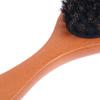 Hair Brush Wood Handle Boar Bristle Beard Brush Comb Detangling Straightenin
