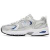New Balance 530 Light Grey Silver Blue Unisex Sneakers MR530BS