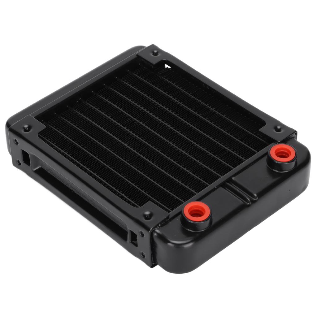 Aluminium-Radiatoren Gute Wärmeableitung 10 Wärmeableitungsrohre Geräuscharm G 1 4 Schraubgewinde CPU Aluminium-Radiatoren