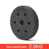 Universal Rubber-Coated Weight Plates for Home Fitness & Weightlifting