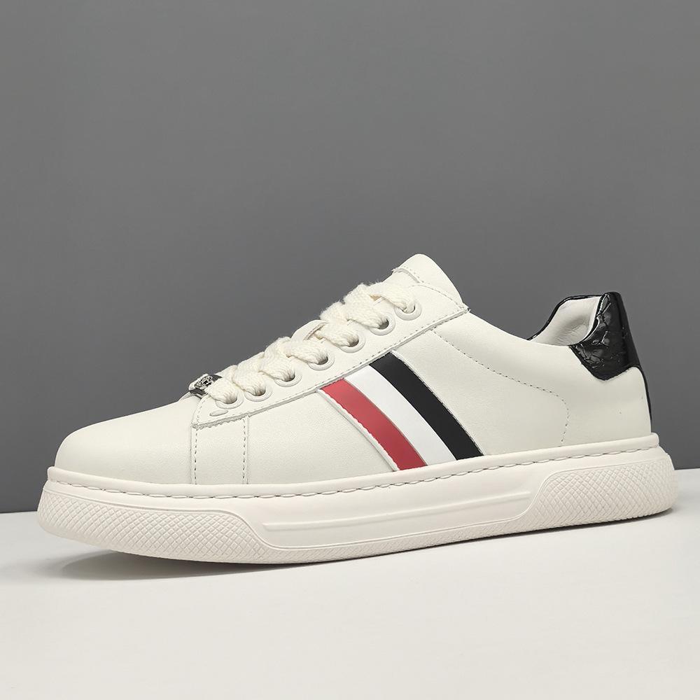 Raw board shoes trendy shoes niche color matching platform high-end sports and leisure shoes 38