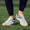 EU35-45 White-Red Breathable Table Tennis Shoes for Men Women Luxury Volleyball Footwears Non-slip Badminton Sport Sneakers