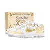 Big Jiangjin Moon, Shopping Bag Abrasion Resistant Low Top Skateboard Shoes Men's White Gold 355152-106(Team1390-)
