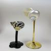 Conch Shell Champagne Glass Cup for Celebrations, Unique Drinkware for Adults Home Bar Wedding Favor Decoration Artistic Display