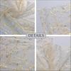 25 New Gold Glitter Table Runners Wedding Table Runner Party Tablecloth Shiny See-through Tulle Anti-Stain Reusable Table Decora