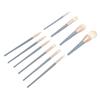 10pcs Makeup Brush Set Fibre   Loose Powder Brush Professional Cosmetic Brush Set for Face Eye