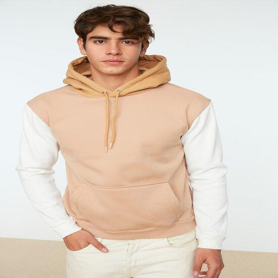 

Bej Erkek Regular Fit Pamuklu Sweatshirt