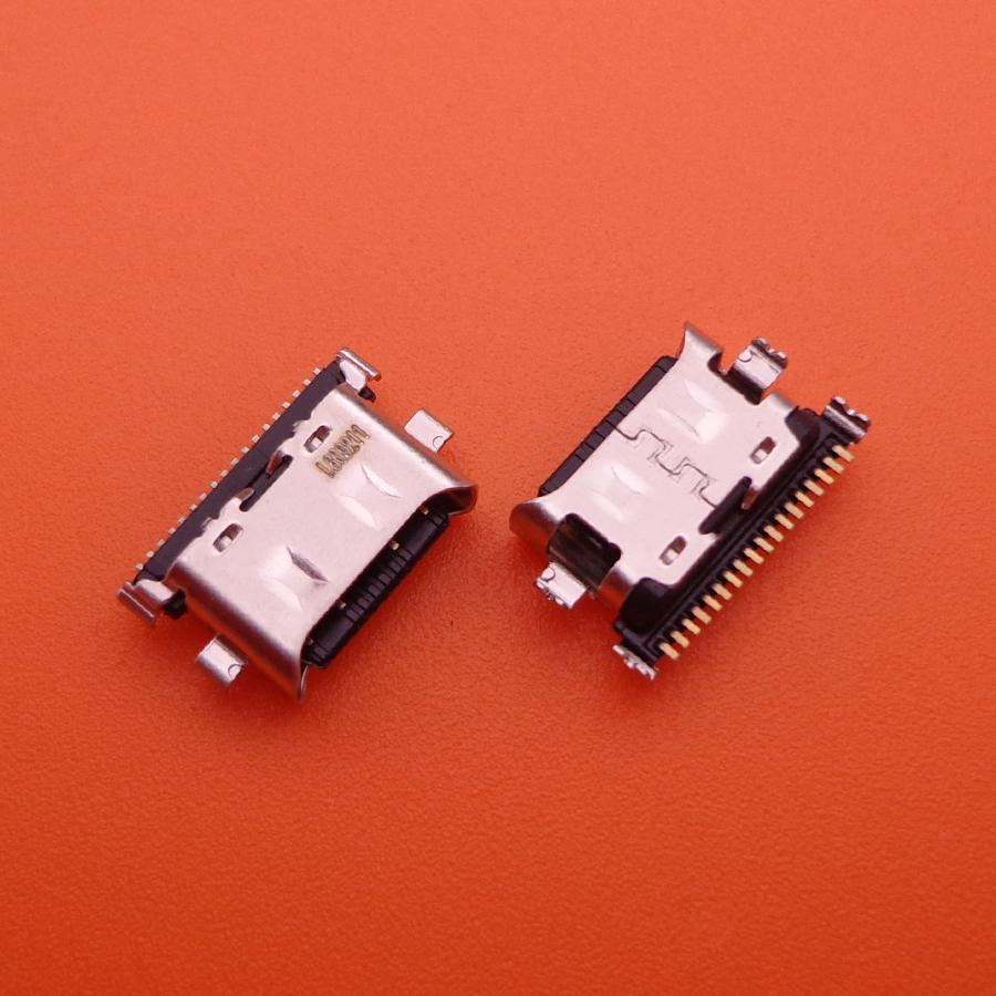 100pcs 18Pin USB Charging For Samsung Galaxy A51 A71 A31 A20 A30 A40 A50 A60 A70 A21S A40S A50S A70S Charger Connector