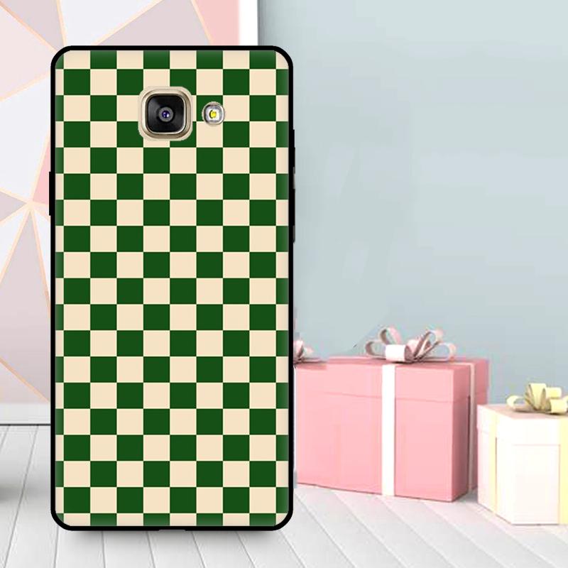 Green Aesthetic Cover For Samsung Galaxy J4 J6 Plus A6 A7 A8 A9 J8 2018 J1 J3 J5 J7 2016 A3 A5 2017 Case