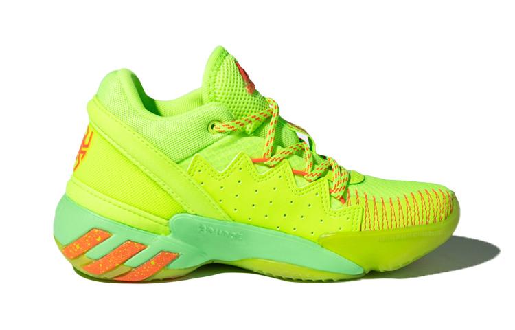 adidas D.O.N. Issue #2 Breathable Low Top Children's Basketball Shoes Children Aged 3 7 Years Old FW8756