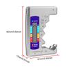 Digital Battery Tester LCD Display Digital Checker Universal Battery Tester Volt Tester for AA/AAA 1.5V Button Cell Battery