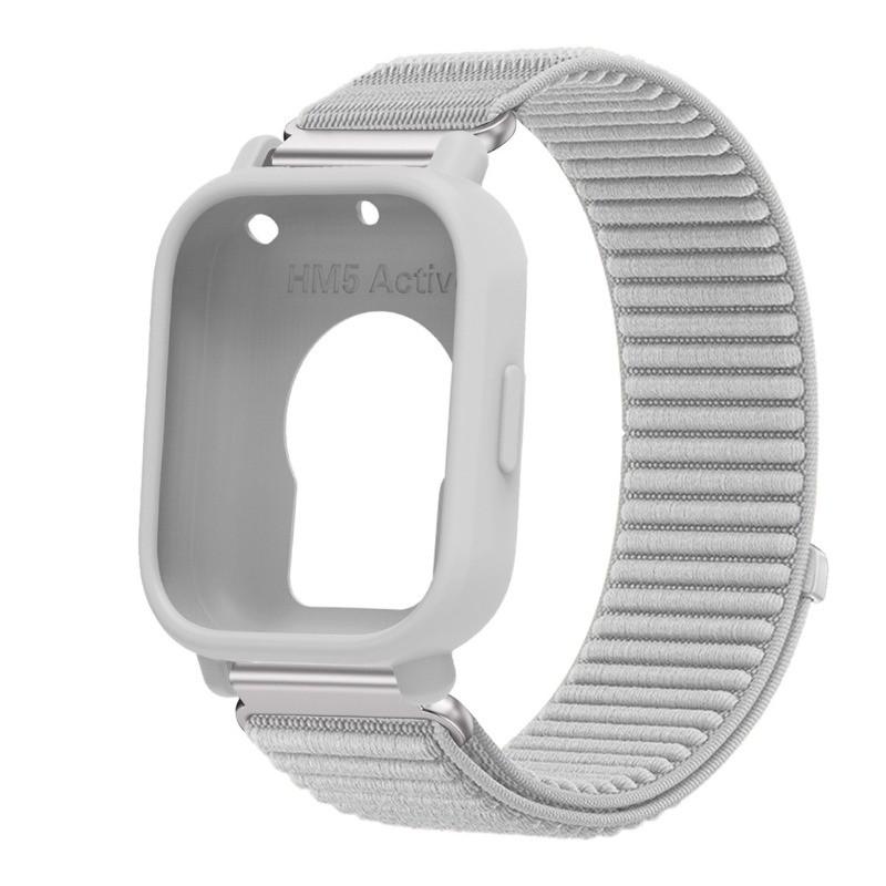 Nylonowy pasek sportowy + etui TPU do Xiaomi Redmi Watch 5 Lite / 5 Active Miękki pasek na nadgarstek Osłona obudowy Akcesoria zamienne