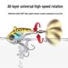 Fast Rotating Cyclone VIB Metal Spinner Lure for Sea and Freshwater Fishing