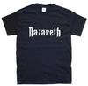 T-SHIRT NAZARETH Tutte le taglie S M L XL XXL colori Nero, Bianco