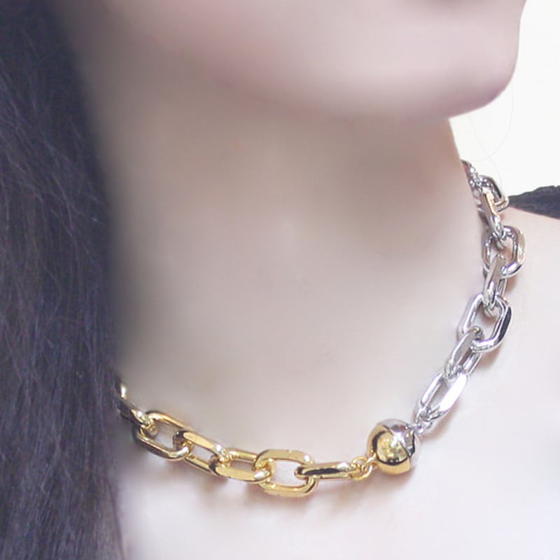 

glammuse [necklace/bracelet compatible] half chain Bracelet gold