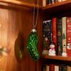 Glass Cucumber Christmas Tree Hanging Ornament for Home Bedroom Living Room Decor 7
