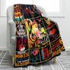 Cute Cattle Blanket Super Soft Flannel Throw Blankets Mantas Kids Adults for Bedding Bedroom Living Rooms Sofa Full Season Gifts