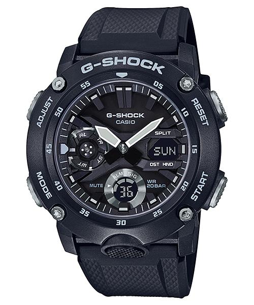 

Casio Men s Resin 200M Water Resistant Digital Shock Resistant Quartz Watch GA-2000S-1A чёрный
