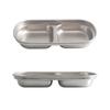 Korean Style 304 Stainless Steel 4-Grid Dipping Dish
