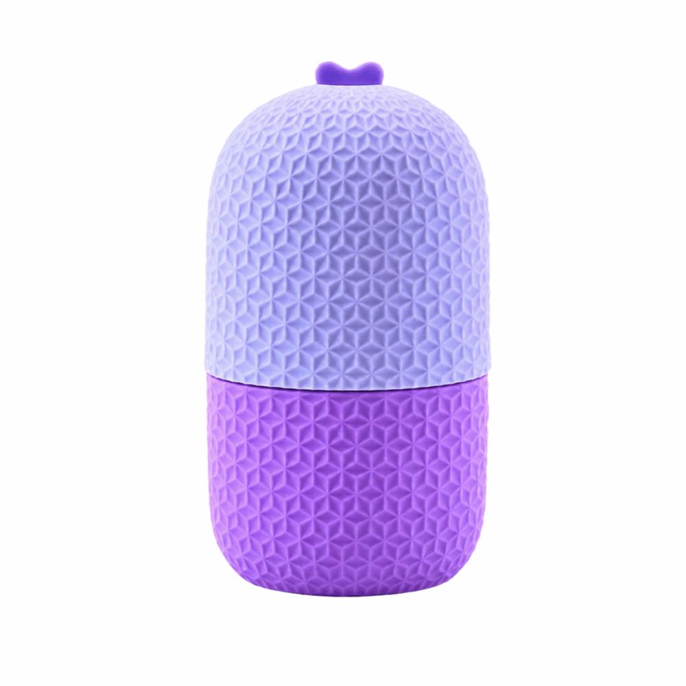 

Silicone Ice Face Roller Cooling Face Massage Roller Facial Silicone Ice Mold Eye Puffiness Purple 02
