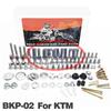 For Yamaha YZ65 YZ85 YZ125YZ250 YZ450 WR250F WR450F Motorcycle screw bolt repair rescue mending Full tool kit Dirt bike2003-2024