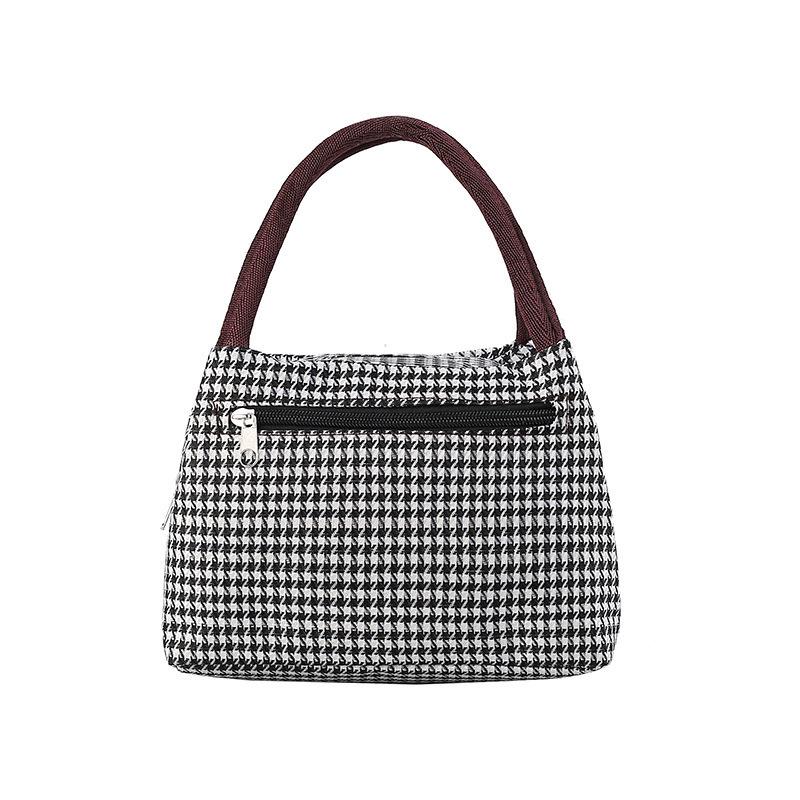 Waterproof Oxford Tote: Stylish Handbag for Middle-Aged Women - Perfect for Work and Outings