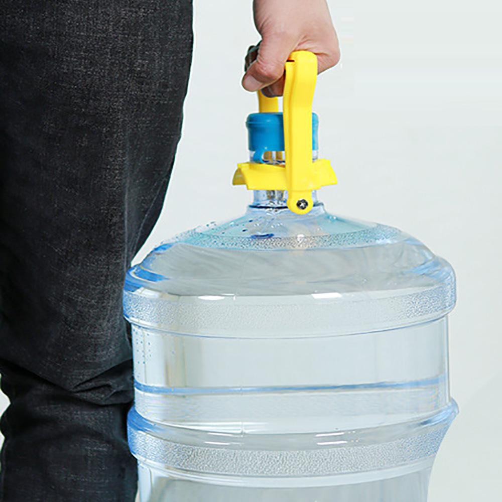 5 Gallon Water Bottle Lifter Purified Drinking Water Jug Caps Carrier Lift Labor Energy Saving Ergonomic Grip Handle Carrier