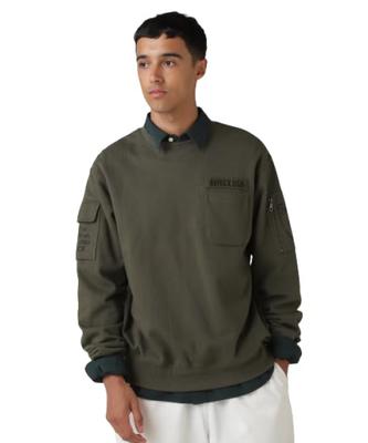 FATIGUE CREWNECK SWEAT Men's L 310 Olive 783-3932004