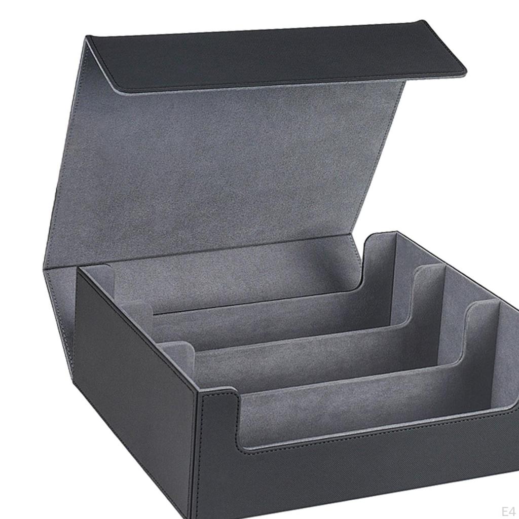 Die Aufbewahrungsbox für Kartendecks fasst 1800 Karten. Robustes und langlebiges Spiel