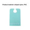 Adult Bibs Waterproof Oil-resistant PVC Elderly Patients Reusable Saliva Towel for Dining
