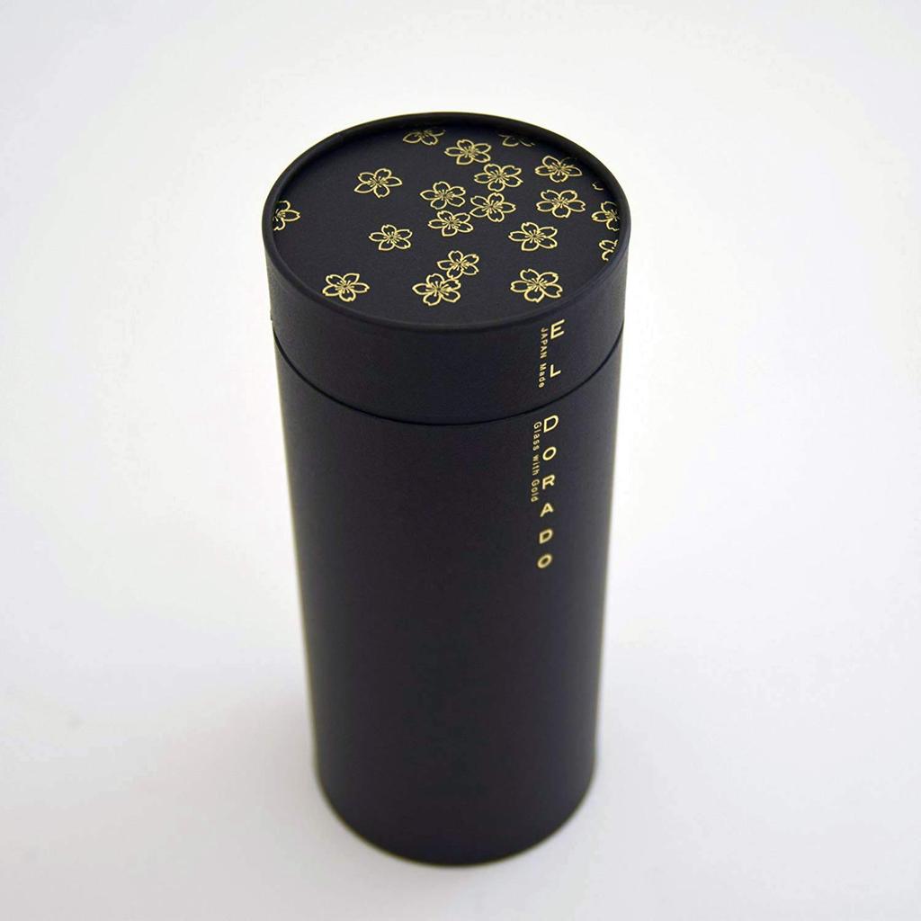 Aderia El Dorado Cherry Blossom Wine Glass, 540ml, Made in Japan, Gift Boxed, Stylish, Perfect for Red Wine and White Wine, Gift for Women, Mother's D