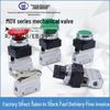 MOV-Serie Zinklegierung Mechanisches Pneumatisches Steuerknopfablassventil