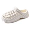 Hole Shoes Men's Summer Wear Simple and Versatile Breathable Beach Cool Slippers Thick-soled Non-slip Bag Head Drag Casual Slippers