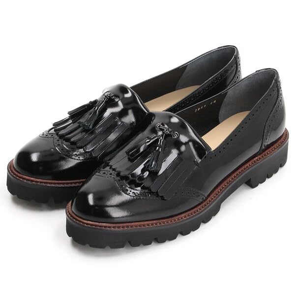 

Margaret Howell Idea Flat Loafers with Tank Soles and Tassel Fringe Size Size E Motifs, Shoes, 2866, Women s, B-Glass, 23.0 cm,