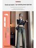 Women's 2024 High-Waisted Retro Slimming Straight-Leg Jeans - Autumn/Winter Versatile Wide-Leg Pants