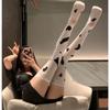 Manufacturer Japanese Cow Stockings Sex Stockings Cute Long Tube Milk White Spotted Socks High Top Knee Socks Female Hair