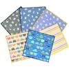 Cluster Set of 6 In Gauze Cute Mini Car Pattern Square Set [cluster] Kids' Handkerchiefs, [Made Japan] Handkerchiefs, Handkerchiefs, Y-Car
