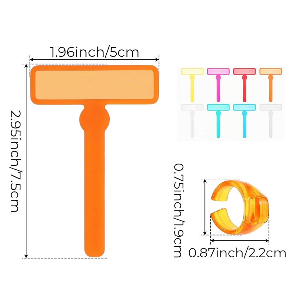 16pcs Finger Focus Highlighters Reading Aid For Students and Children