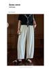 Xiao Li Plus Size Women's Milk Skin Balloon Pants: Easy-Care, Wrinkle-Resistant, Hip-Slimming Casual Summer Pants.